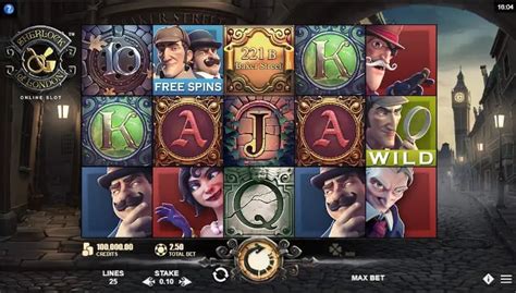 sherlock of london slot